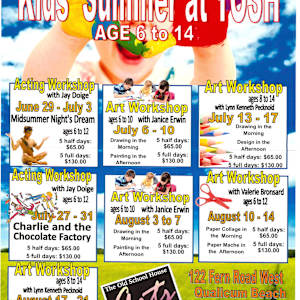 Education Classes and Workshops #1 by Brent Lynch  Image: ED.0000.06.C Kids' Summer at TOSH - Jay Doige, Janice Erwin, Lynn Kenneth Pecknold, Valerie Brosnard 