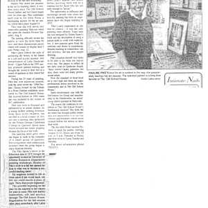 Pauline Pike personal archives 1994  Image: Pike's love for art displayed in teaching