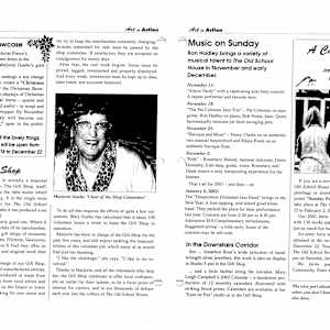 Newsletters 1998-2005 by Ted Jolda, Jo Ludwig, Bruce Hurston, Donna Baspaly, Jean Grant Horner, Browni Joerin, Ken Kirkby, Joan Larson, Jason Marlow, Bill McKibbin, Pauline Pike, Frank Lewis, Roger Moore, Christian Nicholay, Joyce Barr, Janice Bridgeman, Helene McIntosh, Lynn Orriss, Anne Marie Veale, Maureen Walker, Bill Britton, Enid Cheney, Ian Garrioch, Dan Gray, Sally Laidlaw, Tanya Parker, Brody Coombs, Elgin-Skye Mclaren, Lynsey Gray, Brianna Muchlenberg, Arlene Angelo, John Barton, Merv Brandel, Mary Leigh Campbell, Vivien Frow, John Hellum, Gerda Hoffman, Jason Marlow, Lynn Orriss, Vicky Turner  Image: Open PDF document to view full newsletters at https://www.artworkarchive.com/profile/tosh/artwork/newsletters-1998-2005