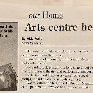 Arts centre here? A big question by Barbara Botham