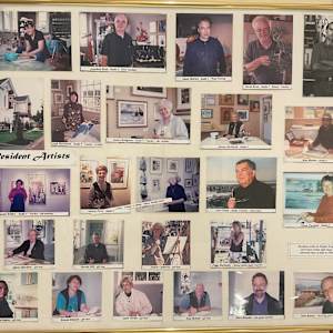 Resident Artists 1990 by Jonathan Rout, Jason Marlow, Anne Marie Veale, David Rowe, Don Emerson, Leigh Buchanan, Janice Bridgman, Helene McIntosh, Man Mohan, Maureen Walker, Audrey Perry, Vivian Frow, Ivor Cohen, Elena Travanut, Agnes Aberdeen, Martin Hill, Audrey Cameron, Peggy Burkosky, Kuba Suttles, Bonnie Klassen, Lynn Orriss, Don Mcleod, Merv Brandel, John Barton