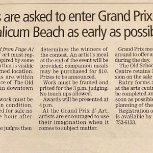 Gentleman, start your paint brushes- News article 2007 