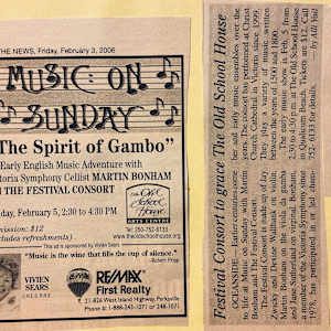 Festival Consort to grace The Old School House by Martin Bonham, Jay Zwicky, Dexine Wallbank, Jane Sutherland