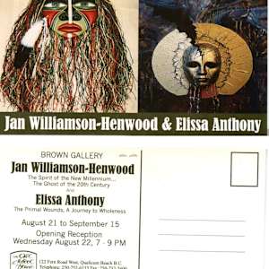 Exhibitions 2001 - January to September by Jesse Birch, Carolyn Houg, Susan Russell, Cynthia Minden, William Allister, Des Bevis, Martin Bradpiece, Naomi Cairns, J. Fenwick Lansdowne, Bill McKibbin, Jean R. Grant Horner, Peter Shostak, Jacob Gleason, Leslie Grant, Alison Hrabluik, Jane Lee, Paul Knight, Kim Munro, Valerie Salez, Jim Kalnin, Kevin Pollard-Wright, Shannon Pollard-Wright, Jackie Doyle, Keiko Bottomley, Jan Williamson-Henwood, Elissa Anthony, Patricia Nelson 