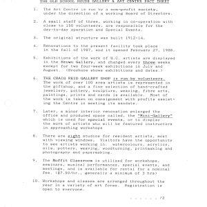 1992 Fact Sheet by Faye Smith, Larry Stubbins