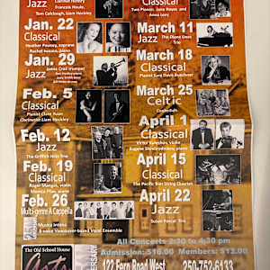 Music on Sundays Winter 2007-2017 by Miranda Sage Trio, Buff Allen, Shika Card, Penny Clarke, Michelle Cox, Pablo Diemecke, Adam Dobres, Ron Hadley, May Ling Kwok, Josh Layne, Elissa Poole, Miranda Sage, Jennifer Scott, Boris Sichon, Roy Styffe, Lisa Tahara, Toshiko Tampo, Bruce Vogt, Muriel Wellwood, Tony Wilson, Rene Worst, Dave Young, Bijoux du Bayou, Erik Abbink, Tom Ackerman, Laura Backstrom, Tony Booker, Borgy Borgerson, Emily Braden, Ken Broadway, Kenneth Broadway, Mary Byrne, Ann Elliot-Goldschmid, Karen Enns, Brenda Fedoruk, Jane Hayes, Liam Hockley, Francois Houle, Cris Inguanti, Rachel Iwaasa, Rachel Kiyo Iwaasa, Daryl Jahnke, Tom Keenlyside, Kurt Kellan, Rick Kilburn, Alexandria Le, Ken Lister, Roger Mangas, Michelle Mares, Devon McCagherty, Nick McGowan, Mark McGregor, Mark McGregor, Pat Milano, Julian Milkis, Lorraine Min, Daniel Nix, Donald Oehler, Alex Olson, Heather Pawsey, Monica Pfau, Alexandra Pohran-Dawkins, Mathew Poon, Matthew Poon, Kate Rhodes, Michelle Richard, Kara Routley, Arthur Rowe, Eugene Skovirodnikov, Joey Smith, Sharon Stanis, Wendy Stofer, Nola Strand, Ross Taggart, Avan Yu, Tom Colclough, Jamie Croil, Sara Davis Buechner, Bill Hicks, Victor Kuleshov, Anna Levy, Diane Lines, Susan Pascal, Clare Yuan, Frances Armstrong, Allison Au, Tina Chang, Alexander Dawkins, Rebecca Hissen, Kristin Hoff, Antione Joubert, May-Ling Kwok, Hugues Leclere, Pierre-Andre Doucet, Vince Mai, Scott Meek, Geronimo Mendoza, Becky Noble, Emily Yu, Sara Airoldi, Dale Barltrop, Patricia De Gabrielle, Patrick De Gabrielle, Massimo Folliero, Grace Huang, Michael Jones, Maureen Washington, Nicholas Wright, Sarah Tradewell, Mark Anderson, Jadon Cutmore, Aliayta Goon-dancoes, Marco Grieco, Jenny Gunter, Pamela Highbaugh Aloni, Robert Holliston, Louise Hung, Rebecca Kilgore, Andrea L’Heureux, Vivian Lou, Rosemary O’Connor, Charlie Porter, Reginald Quiring, Craig Scott, Rick Scott, Sherri Ulrich, Anna Vavilova, Antoine Joubert, Suzanne, Stephanie Bell, Evelyn Brendon, Alexander Dunn, Sarah Fryer, Ivonne Hernandez, Michael Jarvis, Tad Ruszel, Yoomi Snizek, Soile Stratkauskas, Barry Tan, Chris Wallace  Image: MU.2012.01.A