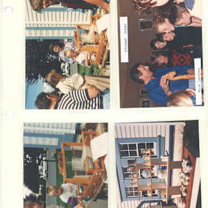 1989 Photo Album (First Half) by Jason Marlow, Francois Mongeau, Dave Barrett, Bob Skelly, Evelyn Scott, Diane Upper, Paul Reitsma, Nancy Button, Anne Gransden, Jerry Shulman, Larry Aquilar, Peggy Burkosky, Cathy Grandmont, Carol Nicol, Pauline Pike, Signy Cohen, Elaine Thompson, Helga Byers, Audrey Cameron, Elaine Duncan, Mick Langley, Anne Marie Hart, Ken McLaren, Don Emerson, Zbigniew Olak, Bea Day, Christopher Smith, Bege Johnston, Antonia Olak, Jim Roscoe, Crystal Greaves, Gillian Crawley, Colleen Butcher, Heather Herbison, Wanda Ashmore, Sheila Steele, Brian Anderson, Diane Deagle, Sherry Mitchell, Pat Wehrman, Gigi Obrahovic 