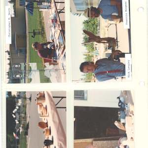 1989 Photo Album (First Half) by Jason Marlow, Francois Mongeau, Dave Barrett, Bob Skelly, Evelyn Scott, Diane Upper, Paul Reitsma, Nancy Button, Anne Gransden, Jerry Shulman, Larry Aquilar, Peggy Burkosky, Cathy Grandmont, Carol Nicol, Pauline Pike, Signy Cohen, Elaine Thompson, Helga Byers, Audrey Cameron, Elaine Duncan, Mick Langley, Anne Marie Hart, Ken McLaren, Don Emerson, Zbigniew Olak, Bea Day, Christopher Smith, Bege Johnston, Antonia Olak, Jim Roscoe, Crystal Greaves, Gillian Crawley, Colleen Butcher, Heather Herbison, Wanda Ashmore, Sheila Steele, Brian Anderson, Diane Deagle, Sherry Mitchell, Pat Wehrman, Gigi Obrahovic 