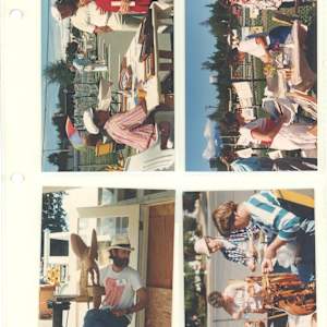 1989 Photo Album (First Half) by Jason Marlow, Francois Mongeau, Dave Barrett, Bob Skelly, Evelyn Scott, Diane Upper, Paul Reitsma, Nancy Button, Anne Gransden, Jerry Shulman, Larry Aquilar, Peggy Burkosky, Cathy Grandmont, Carol Nicol, Pauline Pike, Signy Cohen, Elaine Thompson, Helga Byers, Audrey Cameron, Elaine Duncan, Mick Langley, Anne Marie Hart, Ken McLaren, Don Emerson, Zbigniew Olak, Bea Day, Christopher Smith, Bege Johnston, Antonia Olak, Jim Roscoe, Crystal Greaves, Gillian Crawley, Colleen Butcher, Heather Herbison, Wanda Ashmore, Sheila Steele, Brian Anderson, Diane Deagle, Sherry Mitchell, Pat Wehrman, Gigi Obrahovic 