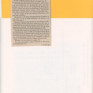 Heritage at TOSH by Michael Kluckner