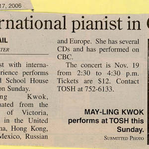 International Pianist in Qualicum - 2006 by May-Ling Kwok