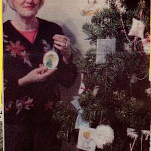 The Old School House will be twinkling for Festival of Trees/ A festival of trees - News article 12/2008 by Marie Wood, Corinne James, Arrowsmith Needle Guild, Gitte Volk  Image: There are a total of 3 pages