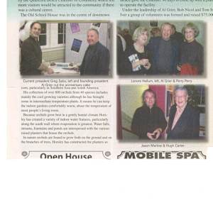 TOSH Celebrates 20 years by Larry Aquilar, Joyce Barr, Audrey Cameron, Hugh Carter, Jack Collins, Al Grier, Anton Kruyt, Jason Marlow, Perry Perry, Greg Sabo, Art Skipsey, Lenore Hellum, Joan Collins, Vivian Sears, Nancy Whelan  Image: total of 2 pages