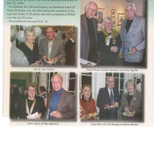 TOSH Celebrates 20 years by Larry Aquilar, Joyce Barr, Audrey Cameron, Hugh Carter, Jack Collins, Al Grier, Anton Kruyt, Jason Marlow, Perry Perry, Greg Sabo, Art Skipsey, Lenore Hellum, Joan Collins, Vivian Sears, Nancy Whelan