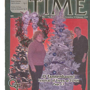 O Tannenbaum! Festival of Trees at TOSH December/January 2007 by Arrowsmith Needle Arts Guild, Corinne James, Dixie Deans, Jean Grant Horner, Morning Glory School, D'Laine Robertson-Hooper, Morgan Hooper, Deb McKinley, Rosalind Shafi, Arlene Howard, Oceanside Middle School Grade 6, French Creek Elementary Grade 2-3, Oceanside Girl Guides, Bamboozle, House of Leaves, Bahari B&B, Greg Sabo Accounting