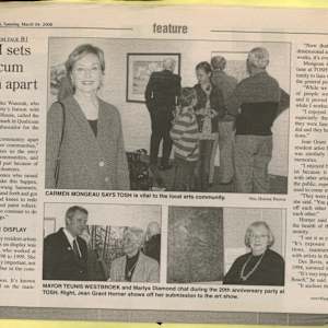 Success hasn't come easy for TOSH / TOSH sets Qualicum Beach apart by Marlys Diamond, Jean Grant Horner, Carmen Mongeau, Des Bevis, Mike Wansink  Image: see multiple images