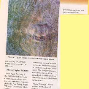 Roger Moore is on a Photo Adventure by Roger Moore  Image: see multiple images  ME.2008.04.G-01