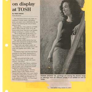 Six Artists on display at TOSH - 2008 by Jane Garcia, Christina Munck, Nanci Cook, Dianne Bersea, Jan Smart, Perrin Sparks
