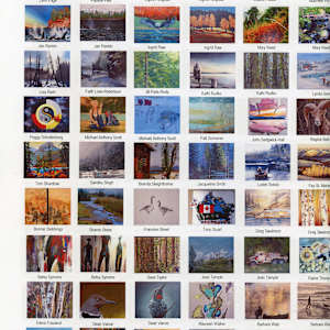 Pauline Pike personal archives 2017 by Peggy Burkosky, Ivor Cohen, Debbie Duncan, Ron Hadley, Rimsky-Korsakov String Quartet  Image: 150: MY CANADA National Juried Art Show 2017
