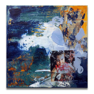 Blue Series No. 4 by Mila Rossi