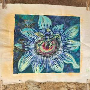 Passiflore Bleue by Mila Rossi 