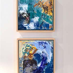 Blue Series No. 5 by Mila Rossi 