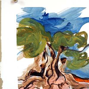 Pin Aleppo de Cassis (Aleppo Pine Tree from Cassis) by Mila Rossi 