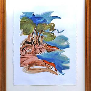 Pin Aleppo de Cassis (Aleppo Pine Tree from Cassis) by Mila Rossi