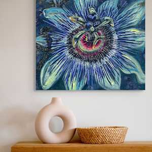 Passiflore Bleue by Mila Rossi 