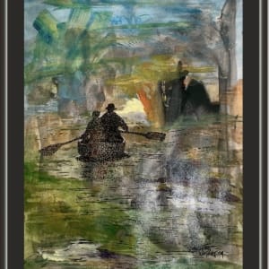 Navigator by Lydia Watson, WATSART  LLC  Image: Navigator framed