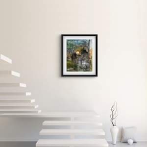 Navigator by Lydia Watson, WATSART  LLC  Image: Navigator hanging in a room