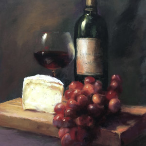 A Bottle of Red by Jeanne Rosier Smith