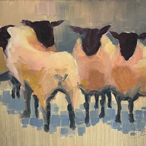 Fleece and Fields by Patricia Silbiger 