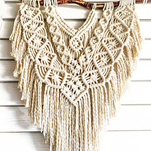 Macramé Wall Hanging by Jill Hankins