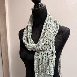 Twilight Mist Scarf by Jill Hankins, Image 9.