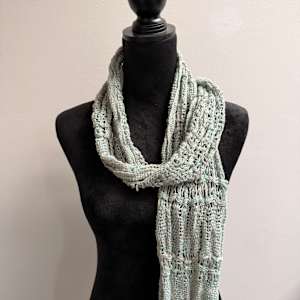 Twilight Mist Scarf by Jill Hankins, Image 10.