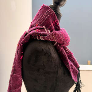 Plum Haze Scarf by Jill Hankins, Image 2.