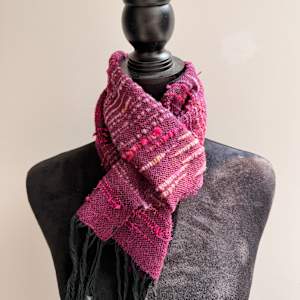Plum Haze Scarf by Jill Hankins, Image 4.