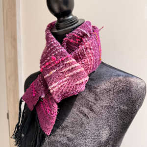 Plum Haze Scarf by Jill Hankins, Image 8.