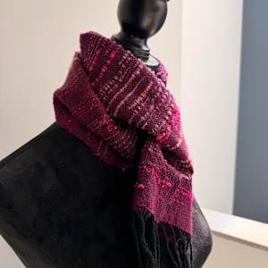 Plum Haze Scarf by Jill Hankins, Image 9.