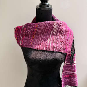 Plum Haze Scarf by Jill Hankins, Image 11.