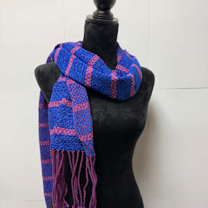 Serenade in Chenille Scarf by Jill Hankins 