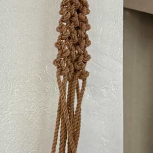 Brown Plant Hanger by Jill Hankins