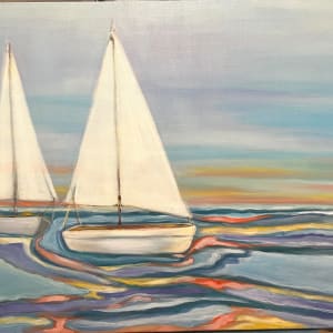 Two boats by Frances Hawbaker