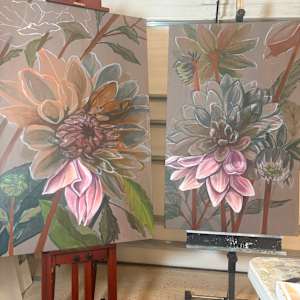 Garden Waltz II by Frances Hawbaker, Image 3.