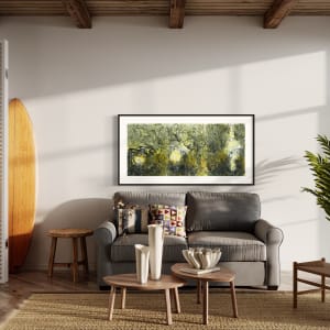 Moonrise over Utah, Triptych by Emily Murphy Brown 
