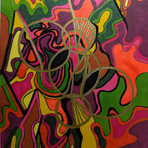 Hovering Above the Flow by Gaylotta Murray