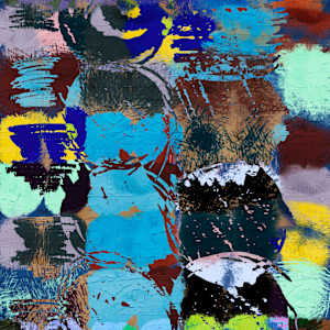 The Blues and the Blacks by Gaylotta Murray, Image 1.