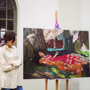 Modern Ophelia by Silvia Ilona Klatt  Image: With the artist.