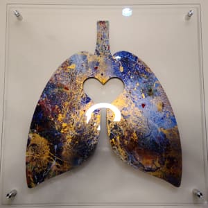 Breathe by Melissa Ayr  Image: Breathe showing gold detail